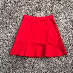 Ann Taylor LOFT Mini Ruffle Skirt